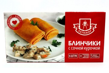 Ратимир Блинчики 420г Россия (с мясом птицы)