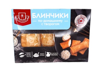 Ратимир Блинчики по-домашнему с творогом 450г Россия