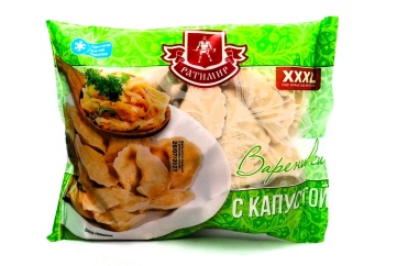 Ратимир Вареники 500г Россия (с капустой)