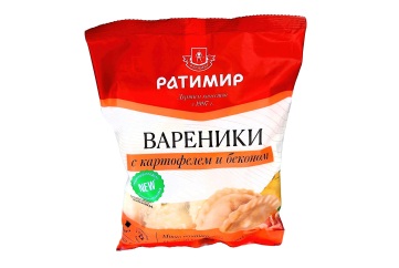 Ратимир Вареники с картофелем и беконом 500г Россия