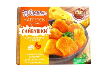 Вязанка Нагетсы кур запеч с сыром из печи 250 гр Россия