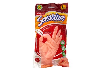 Кингфишер Перчатки Сенситив виниловые10шт Китай