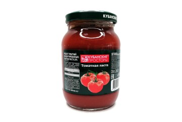 Кубанские просторы Паста томатная 260г с/б Россия