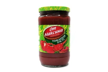 От Максима паста томатная 400 г с/б Россия