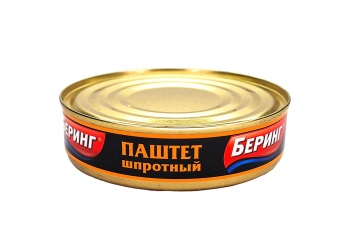 Беринг Паштет шпротный 160г ж/б Россия