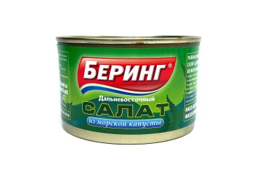 Беринг Салат из морской капусты Дальневосточный 220г ж/б Россия
