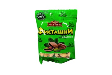 Наттика Фисташки жареные соленые 25г Россия
