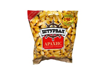Штурвал Арахис жареный соленый 150г Россия