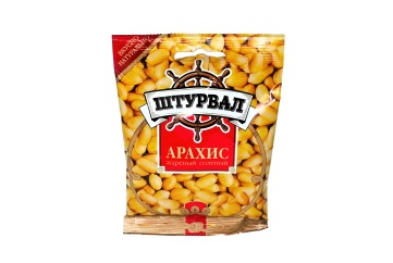 Штурвал Арахис жареный соленый 30г Россия