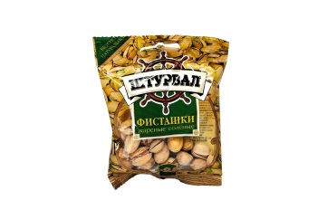 Штурвал Фисташки жареные соленые 30г Россия
