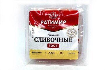 Ратимир Сосиски Сливочные 370 г Россия