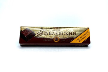 Бабаевский Шоколад темный 50г Россия (с шоколадной начинкой)