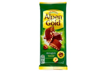 Альпен Гольд Шоколад 80г Россия (фундук)