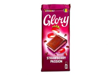 Глори Шоколад молочный клубника-йогурт 75г