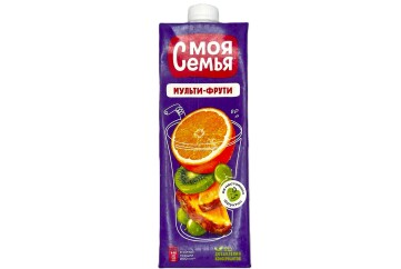 Моя Семья Напиток сокосодержащий 0,95л Россия (мульти- фрути)