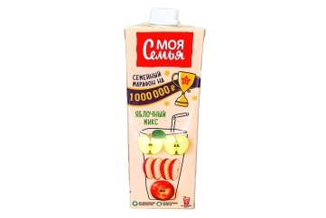Моя Семья Напиток сокосодержащий 0,95л Россия (яблочный микс)