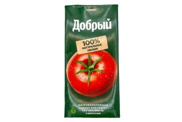 Добрый Нектар 2л Россия (томатный с сахаром и солью)