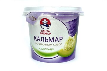 Антарктик криль Крем-паста 150г Беларусь (кальмар рубленый с авокадо)