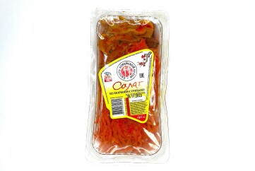 Рыбный день Салат из моркови с грибами 150г Россия