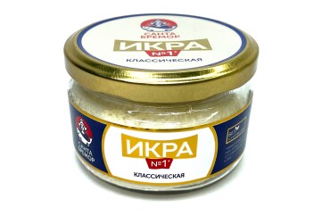 Санта Бремор Икра деликатесная с/б180г Россия (классическая)