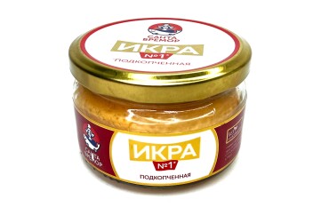 Санта Бремор Икра мойвы 180г Россия (подкопченная)