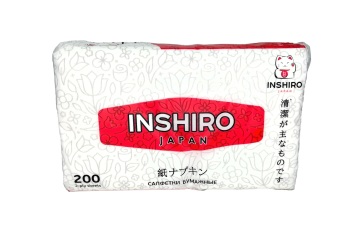 СилкФловер салфетки бумажные в мягкой упаковке  200шт Китай