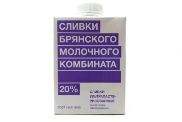 БМК Сливки 500г Россия (20%)