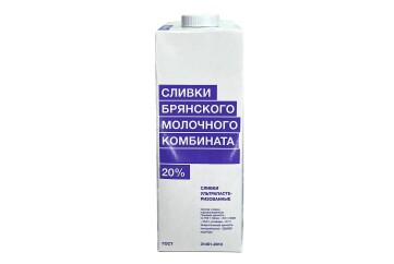 БМК Сливки 20% 1000г Россия