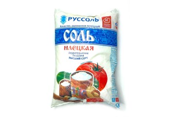 Илецкая Соль йодированная высший сорт 1кг Россия