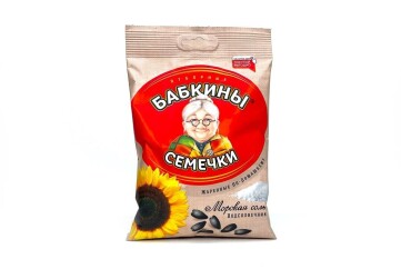 Бабкины Семечки  жареные соленые 100г Россия