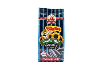 От Мартина Семечки белые с солью 150г Россия