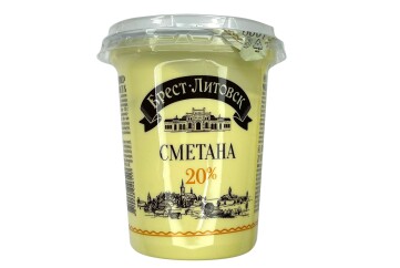 Брест-Литовск Сметана 20% 300г Беларусь (20% )