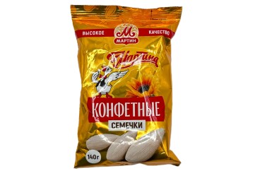 От Мартина Семечки конфетные 140г Россия
