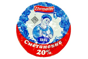 Сметановна Продукт сметанный 20% 185гр пл/ст Россия