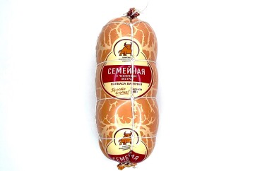 СПК Колбаса Семейная с чесночком 500г Россия