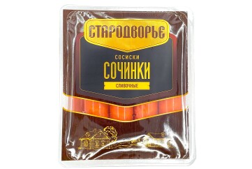 Стародворье Сосиски Сочинки сливочные 400г Россия