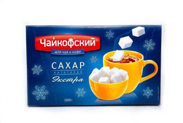 Чайкофский Сахар рафинад 1кг Россия