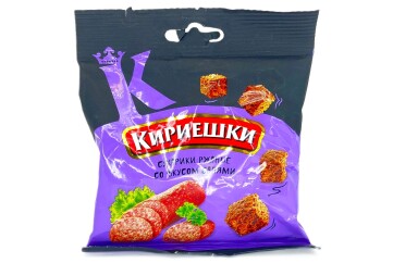 Кириешки Сухарики 40г Россия (салями)