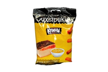 Клины Сухарики ржаные 100г Россия (сало горчица)