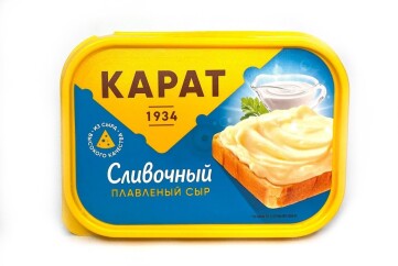 Карат Сыр плавленый Сливочный 200г Россия