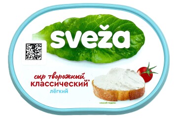 Савушкин Сыр творожный легкий 35% 150г Беларусь