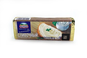 Хохланд Сыр плавленый 100г Россия (сливочный)