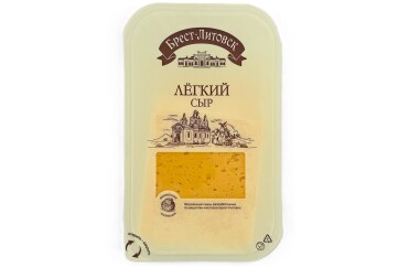 Брест Литовск Сыр Легкий 35% 130г нарезка Республика Беларусь