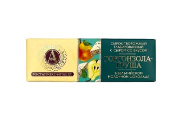Ростагрокомплекс Сырок глаз.горгонзола-груша в молочном шоколаде 50гр Россия