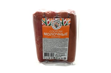 МПК Обнинский Сосиски молочные 500г Россия