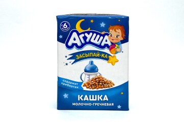 Агуша Кашка молочная 210г т/п Россия (гречневая )
