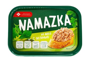 Брестский МК Намазка из мяса с зеленью 150г  Беларусь