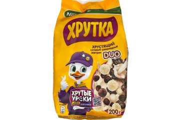 Нестле Хрутка дуо шарики шоколадные 200г
