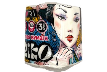 Атори МеикоТуалетная бумага 3сл 27м Китай