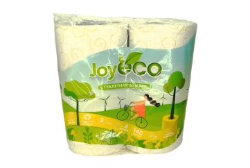 Джой эко  бумага туалетная 2сл Россия